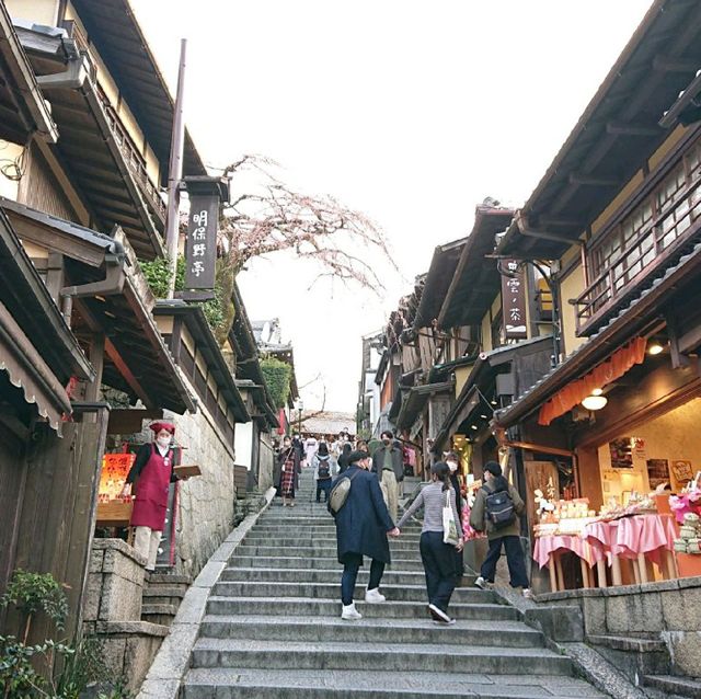 京都 二年坂(二寧坂) 三年坂(産寧坂)
