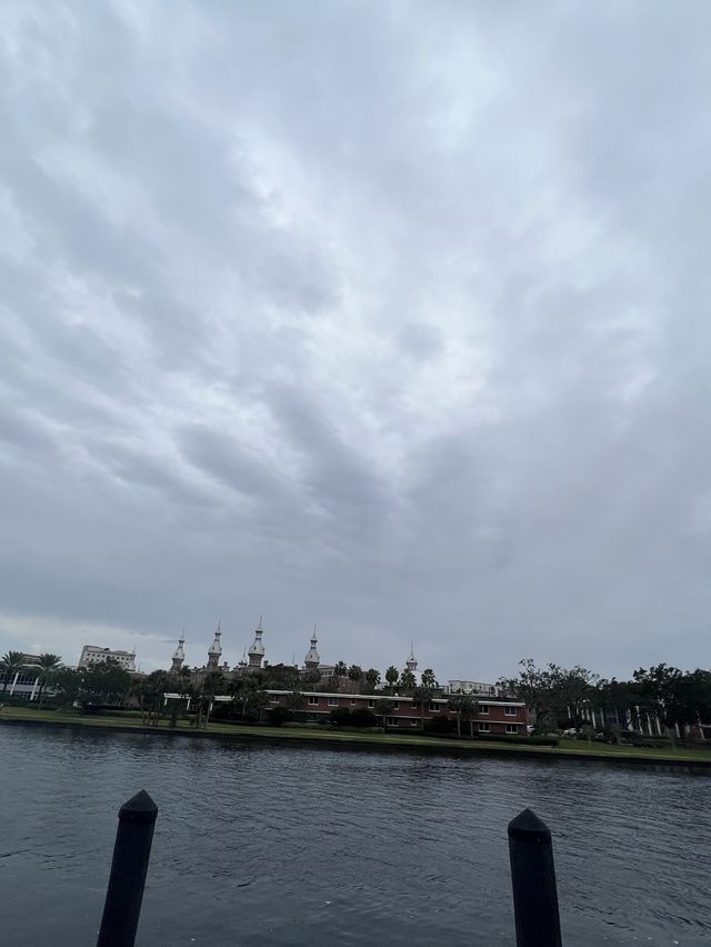 Rainy day in Downtown Tampa 