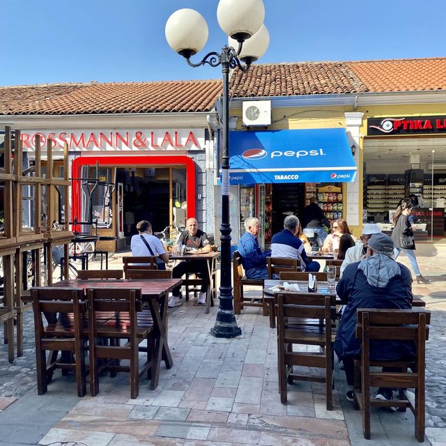 Pedestrian street of Shkoder