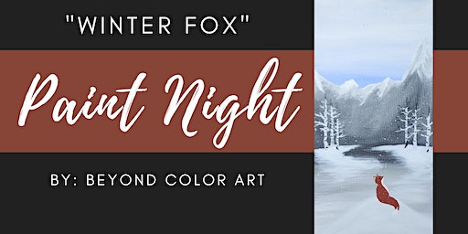 Winter Fox Paint Night | Hive 435 Taphouse