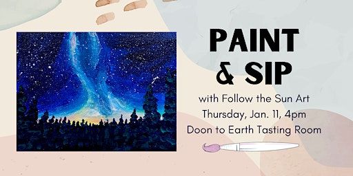 Paint & Sip at Doon to Earth! | Doon to Earth