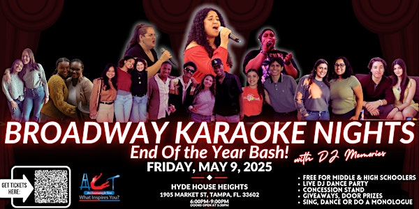 Broadway Karaoke Nights (End Of The Year Bash) | Hyde House Heights