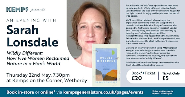 Wildly Different by Sarah Lonsdale (Wetherby bookshop) | Kemps On The Corner (Bookshop)