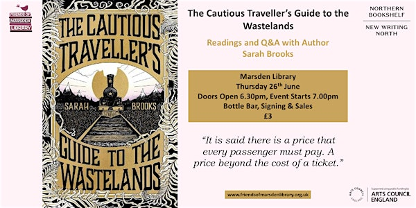 The Cautious Traveller's Guide to the Wastelands - Readings and Q&A | Marsden Library