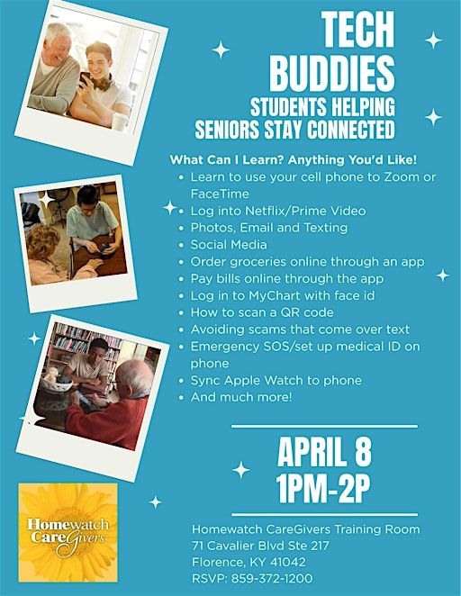 Tech Buddies - Seniors Helping Seniors Stay Connected | 71 Cavalier Blvd