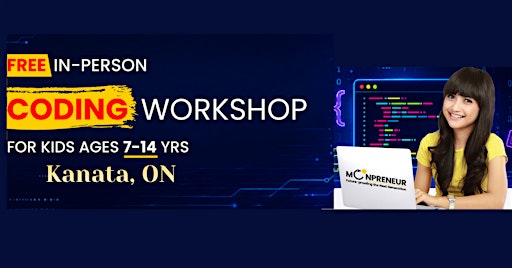 Free In-person Coding Class in Kanata, ON For Kids Ages 7-14 Years | Fairfield by Marriott Inn & Suites Ottawa Kanata