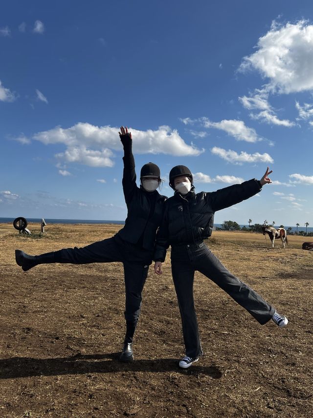 인생 승마샷 남긴 신풍목장