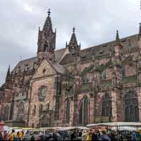 Chanced upon a market in the city of Freiburg