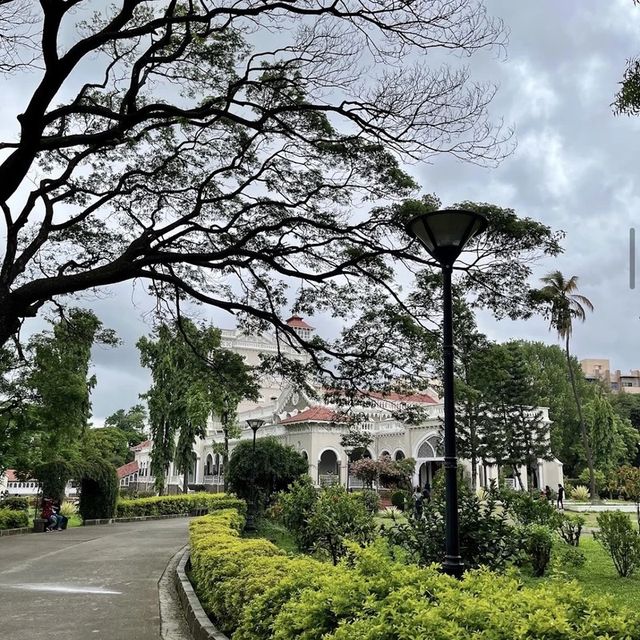 Aga khan palace in Pune Maharashtra 