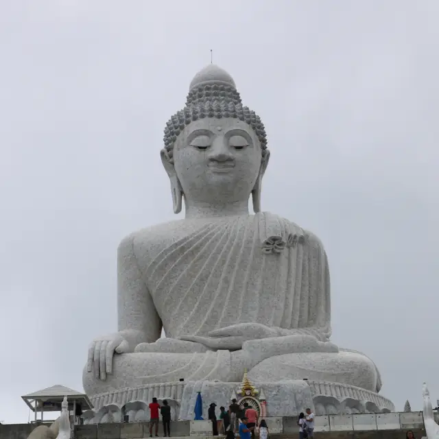 Beaming Big Buddha in Phuket Thailand