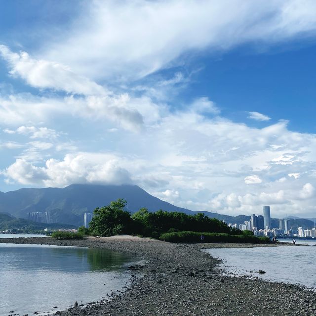 粉嶺鹿頸至谷埔行山徑🌳🌳 沙頭角優美海景🌿