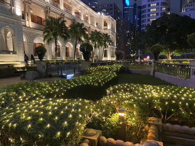 尖沙咀時間球塔的浪漫燈海 💡 