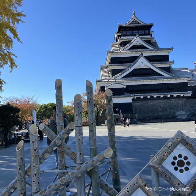 復興中の熊本城