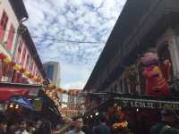 เดินเล่น หาของกิน China Town Singapore