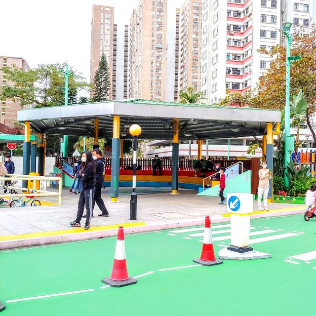 沙田交通安全公園 遊戲中學習遵守道路規則