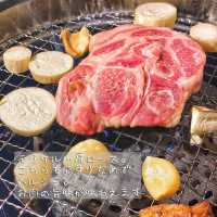 【名古屋】ドラム缶で焼くカルメギ🇰🇷を堪能