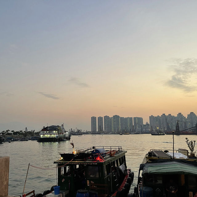 日落黃昏🌇海濱長廊