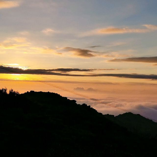 大帽山日出