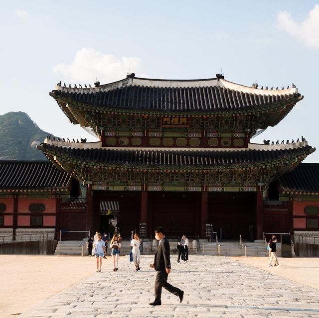 서울의 낭만 '경복궁'