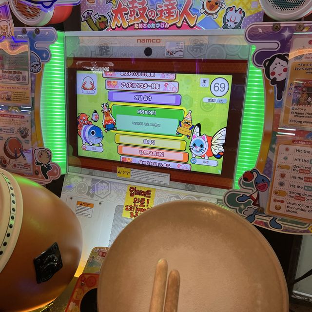 韓国/釜山【西面】大型ゲームセンター