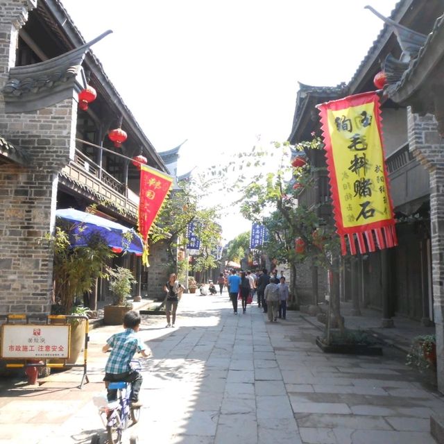 中国 四川省 "黄龍渓古鎮" 1700年の歴史!? 趣ある散策!!