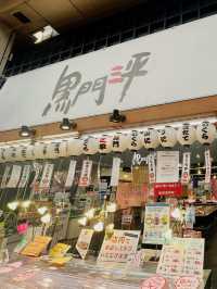 日本大阪 — 變得冷清嘅黑門市場