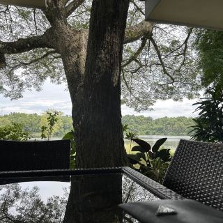 Beautiful chilly time nearby the lake 