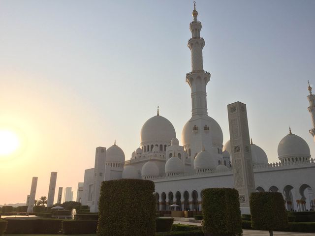 【UAE】シェイクザイードグランドモスク