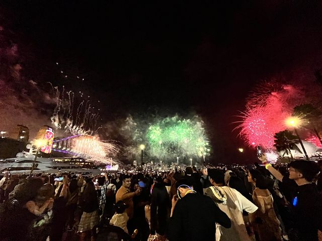 新年倒數@ Harbour bridge