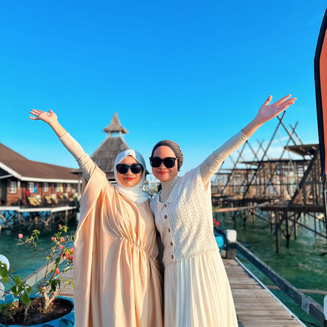 Singamata Reef Resort, hidden gem water bungalow in Semporna