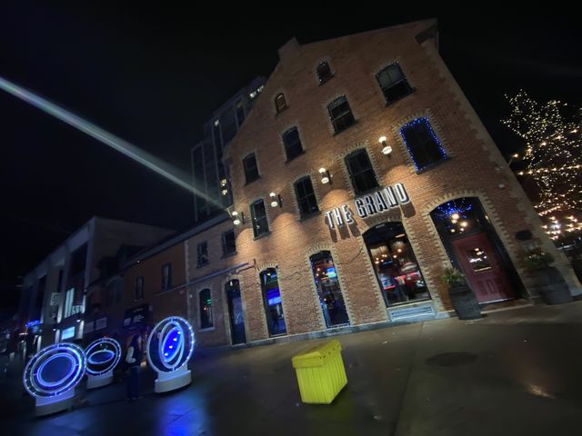Byward Market at night in Ottawa