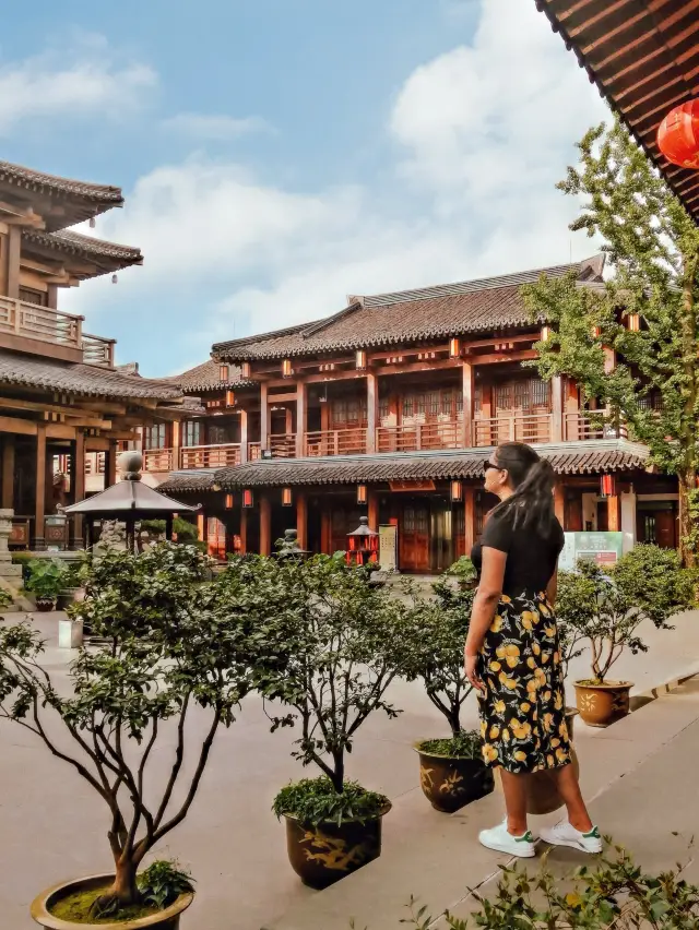 Serene Buddhist Temple in Hangzhou 