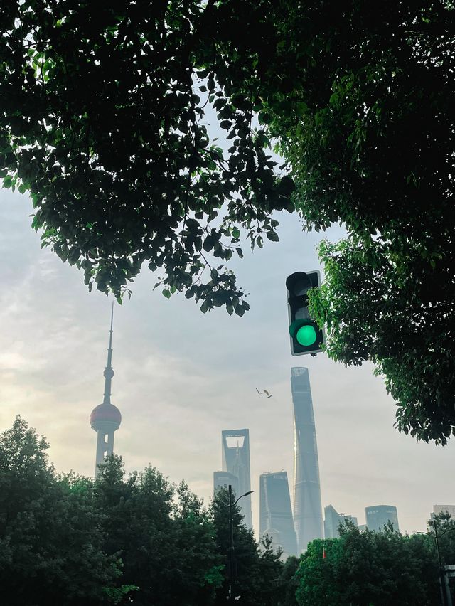Incredible Lujiazui at Sunrise 🌅🌇
