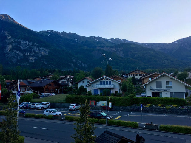 Swiss town of Interlaken