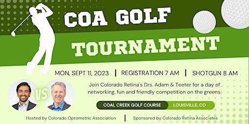 COA Tournament - Team CRA | Coal Creek Golf Course