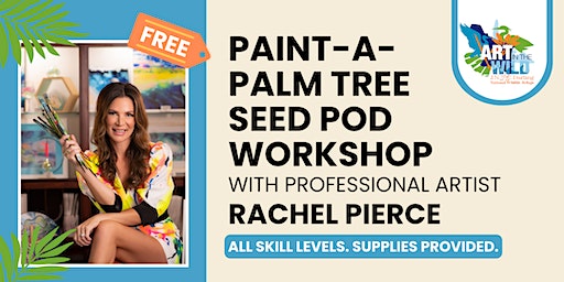 Paint-A-Palm Tree Pod with Rachel Pierce | J.N. "Ding" Darling NWR - Visitor & Education Center