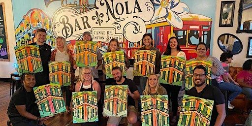Paint and Sip Night at Bar Nola Winston-Salem | Bar Nola