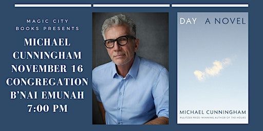 Magic City Books 6th Anniversary Celebration with Michael Cunningham | The Synagogue | Congregation B'nai Emunah