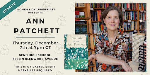 Off-site Event: Ann Patchett | Nicholas Senn High School