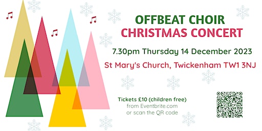 Offbeat Choir Christmas Concert | St Mary's Church, Twickenham