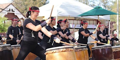 Intro to Taiko: The Art of Traditional Japanese Drumming (song: Kenka end) | Oakland Taiko's dojo space in Oakland Chinatown