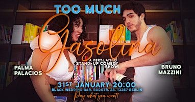 Too Much Gasolina - A Very Latino Standup Comedy Show In English | BLACK WEDDING BAR