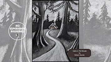 Charcoal Drawing Event "Cabin in the Woods" in Custer | Ellis Inn