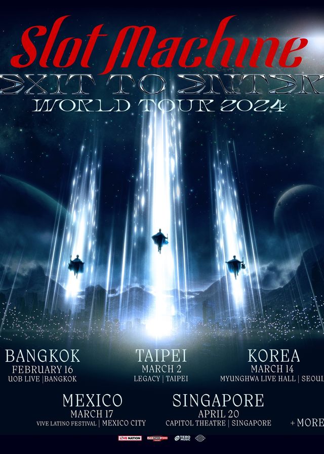 Slot Machine演唱會2024台北站 | Legacy Taipei 音樂展演空間