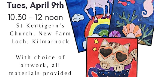 Kids Easter Art Class | St Kentigern's Church hall