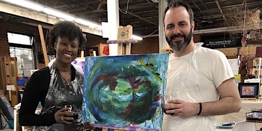 Datenight Painting for 2 | The Cotton Factory, Hamilton, ON, Canada