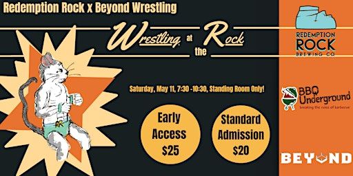 Redemption Rock x Beyond Wrestling: Wrestling at the Brewery | Redemption Rock Brewing Company