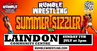 Rumble Wrestling Summer Sizzler comes to Laindon | Laindon Community Centre