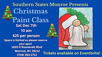 Christmas Paint Class at Southern States Monroe | Southern States - Monroe