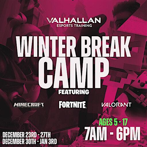 Winter Break Camp at Valhallan Esports❄️ | 500 East Windmill Lane suite 100, Las Vegas, NV, USA